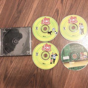 PC The Sims Online CD x4